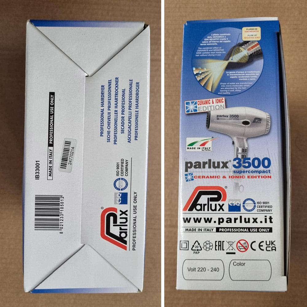 Parlux 3500 Supercompact nero - asciugacapelli