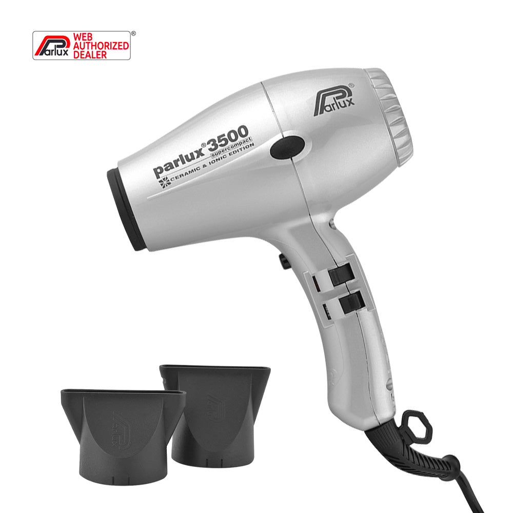 Parlux 3500 Supercompact argento - asciugacapelli