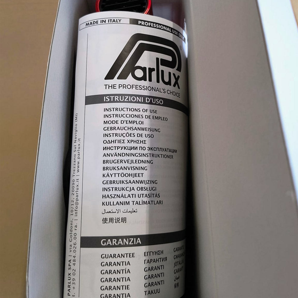 Parlux 1800 Eco edition - Asciugacapelli rosso
