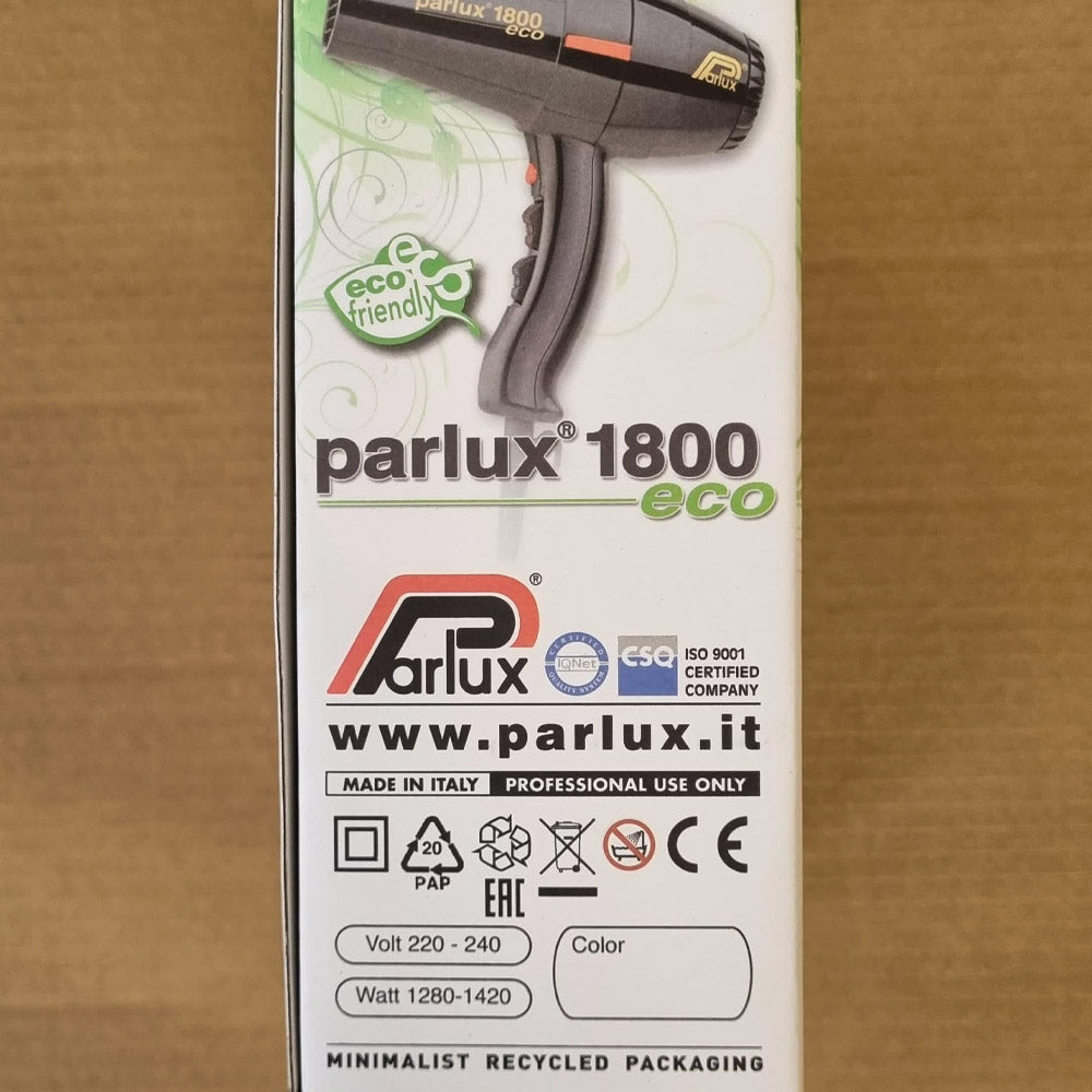 Parlux 1800 Eco edition - Asciugacapelli argento