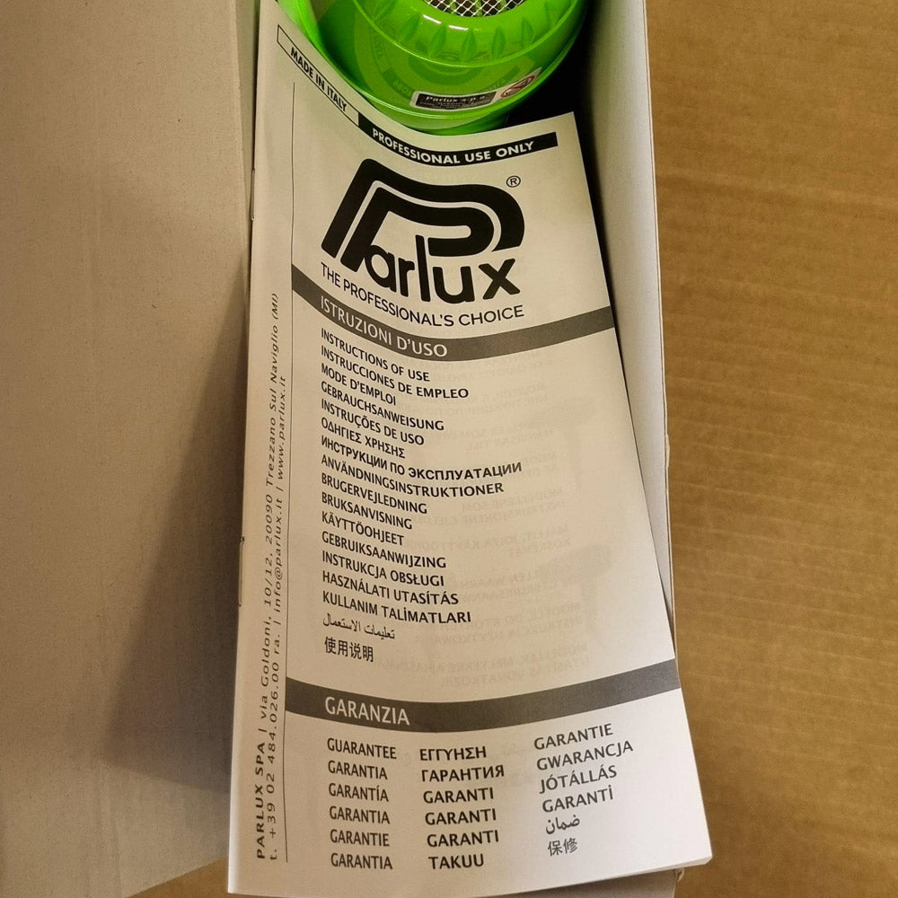 Parlux 1800 Eco edition - Asciugacapelli verde