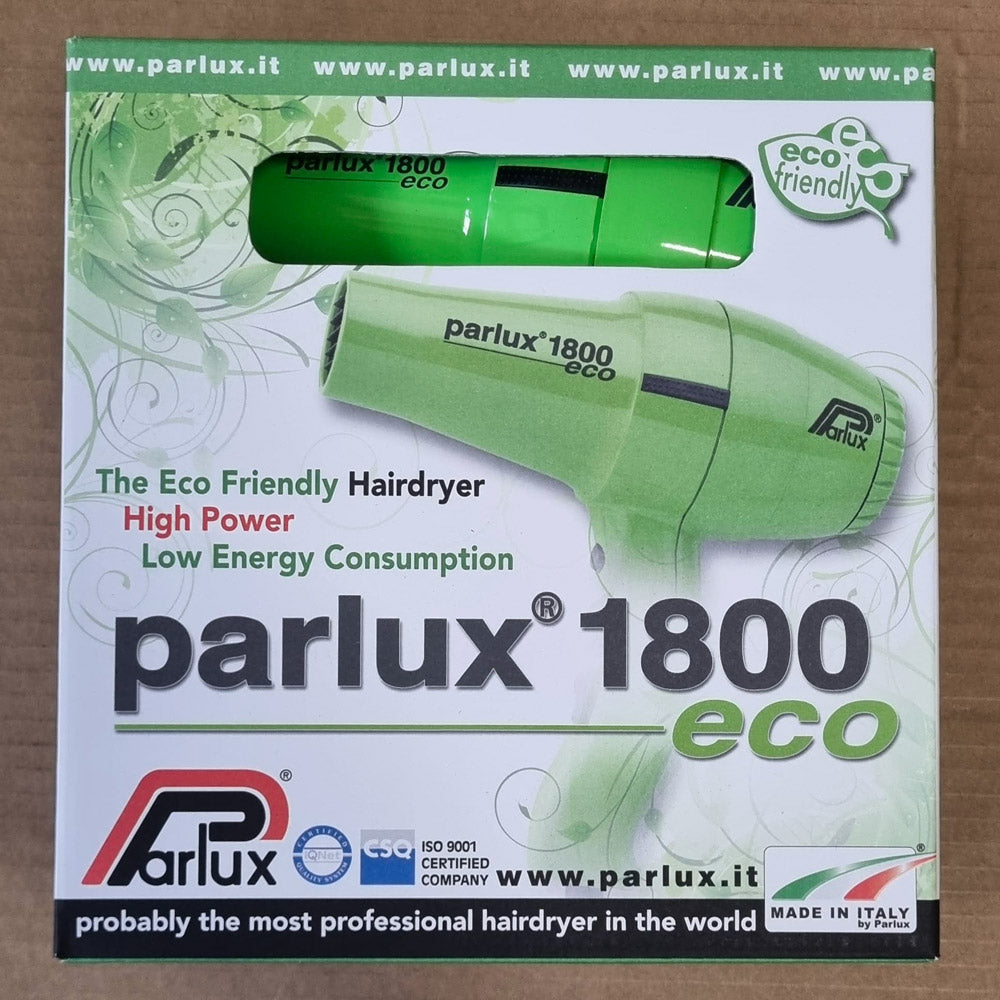 Parlux 1800 Eco edition - Asciugacapelli verde