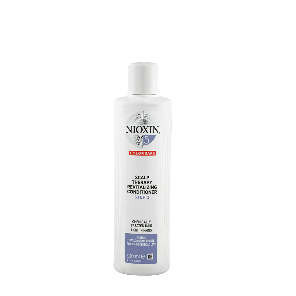 Nioxin Sistema5 Scalp Therapy Revitalizing Conditioner 300ml - balsamo capelli trattati chimicamente e diradati