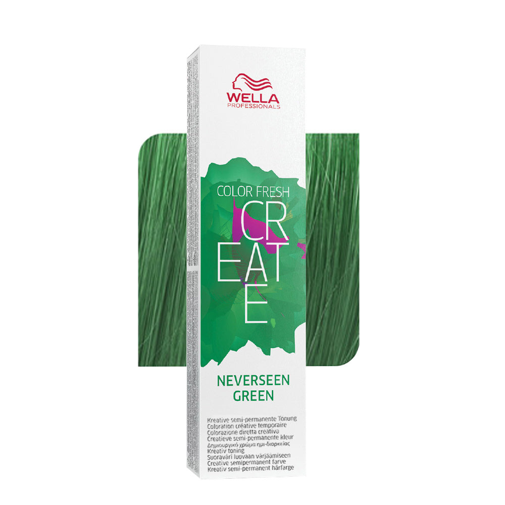 Wella Color Fresh Create Neverseen Green 60ml  - colore diretto semi-permanente