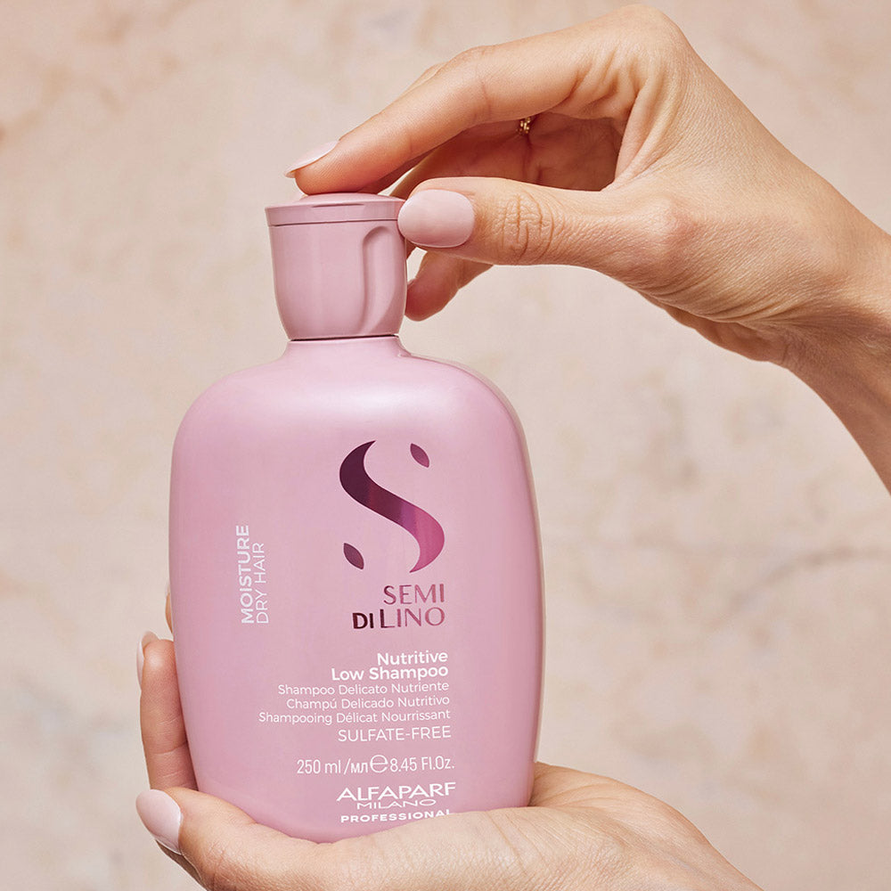 Alfaparf Milano Semi Di Lino Moisture Nutritive Low Shampoo 250ml - shampoo