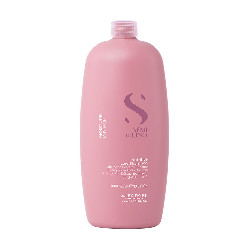Alfaparf Milano Semi Di Lino Moisture Nutritive Low Shampoo 1000ml - shampoo
