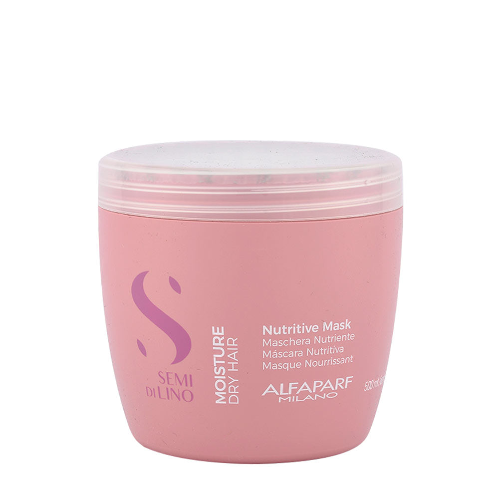 Alfaparf Milano Semi Di Lino Moisture Nutritive Mask 500ml - maschera nutriente