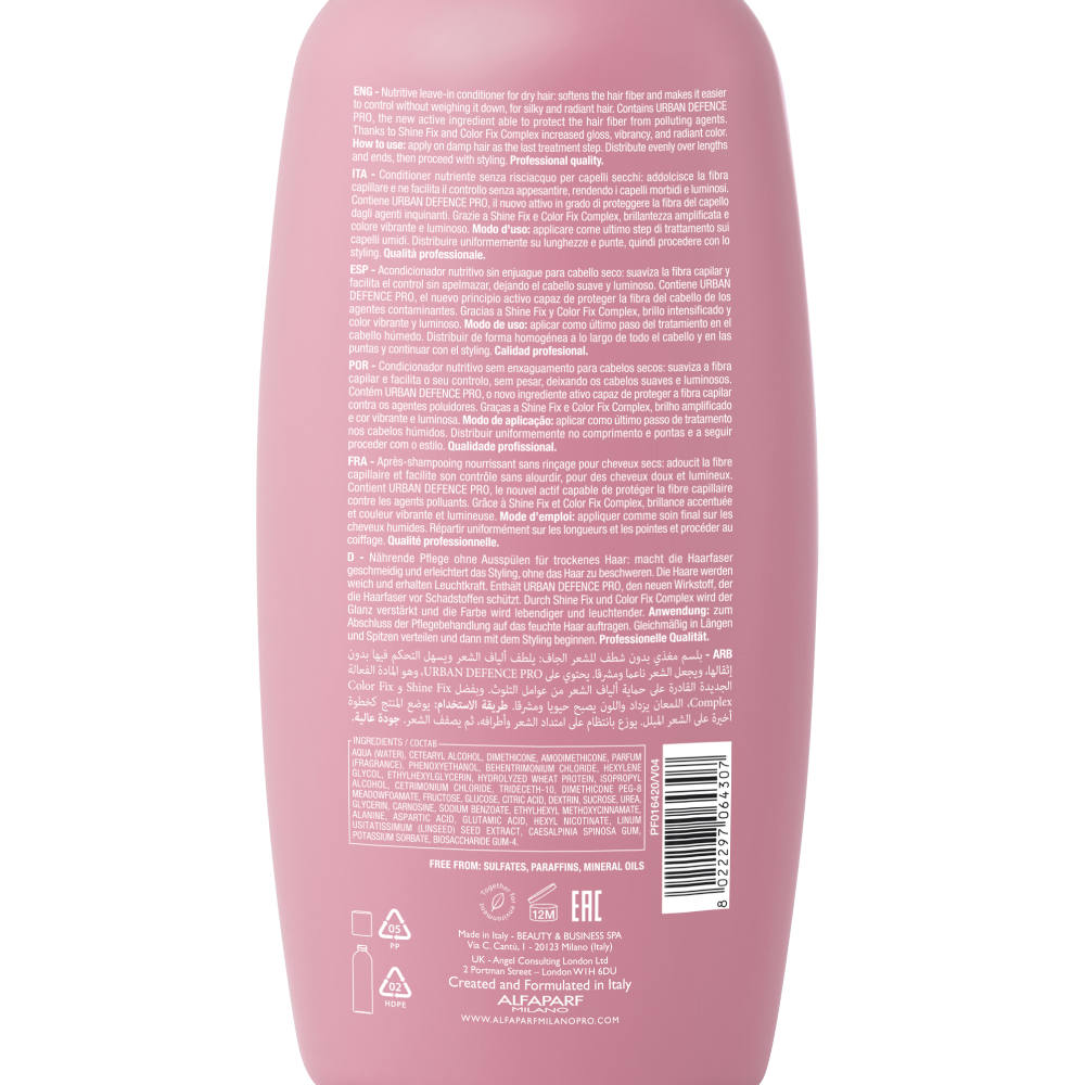 Alfaparf Milano Semi Di Lino Moisture Nutritive Leave-In Conditioner 1000ml