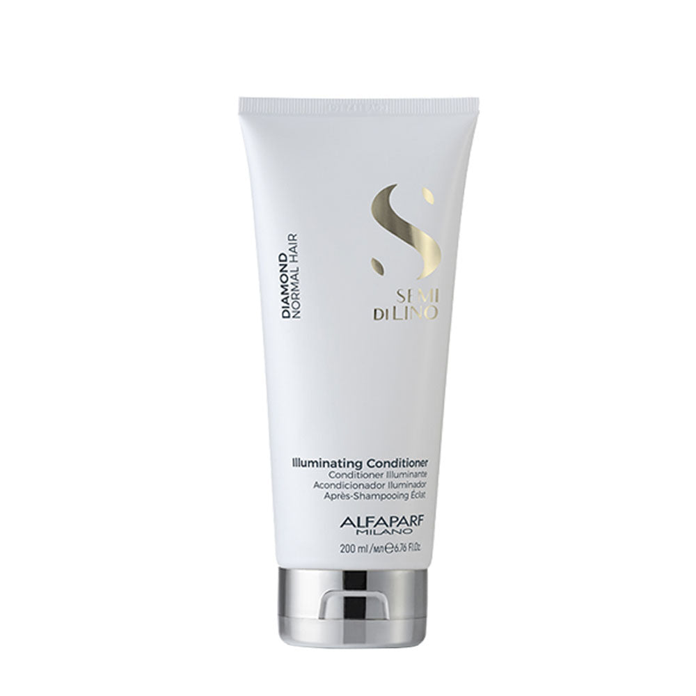 Alfaparf Milano Semi Di Lino Diamond Illuminating Conditioner 200ml - balsamo
