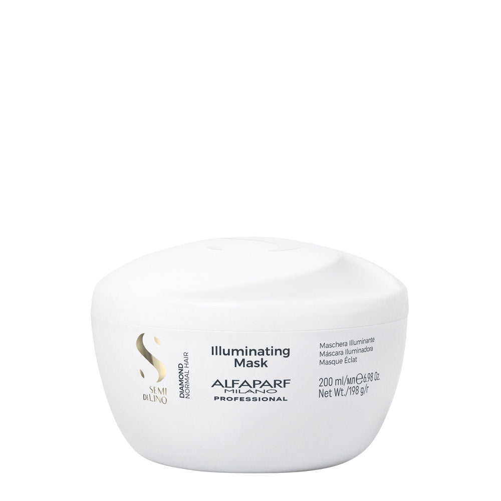 Alfaparf Milano Semi Di Lino Diamond Illuminating Mask 200ml - maschera