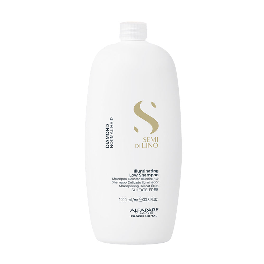 Alfaparf Milano Semi Di Lino Diamond Illuminating Low Shampoo 1000ml - shampoo