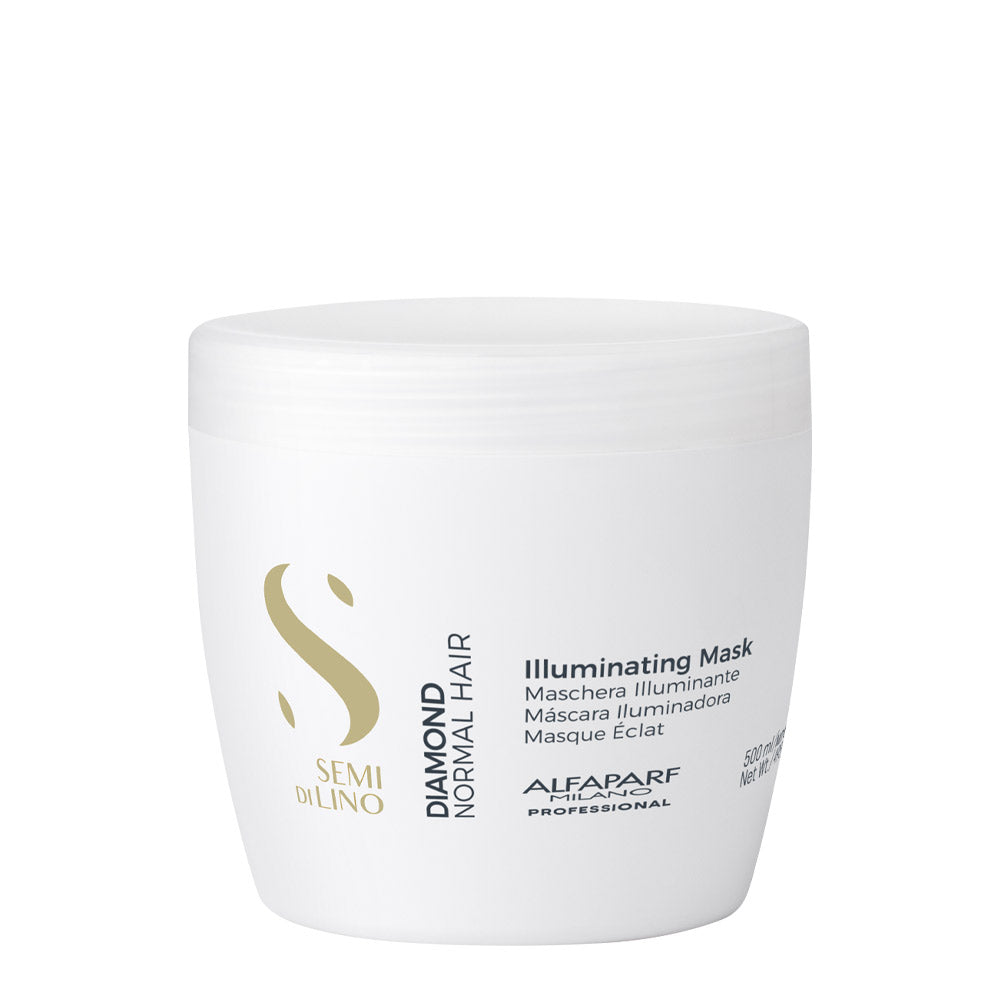 Alfaparf Milano Semi Di Lino Diamond Illuminating Mask 500ml - maschera