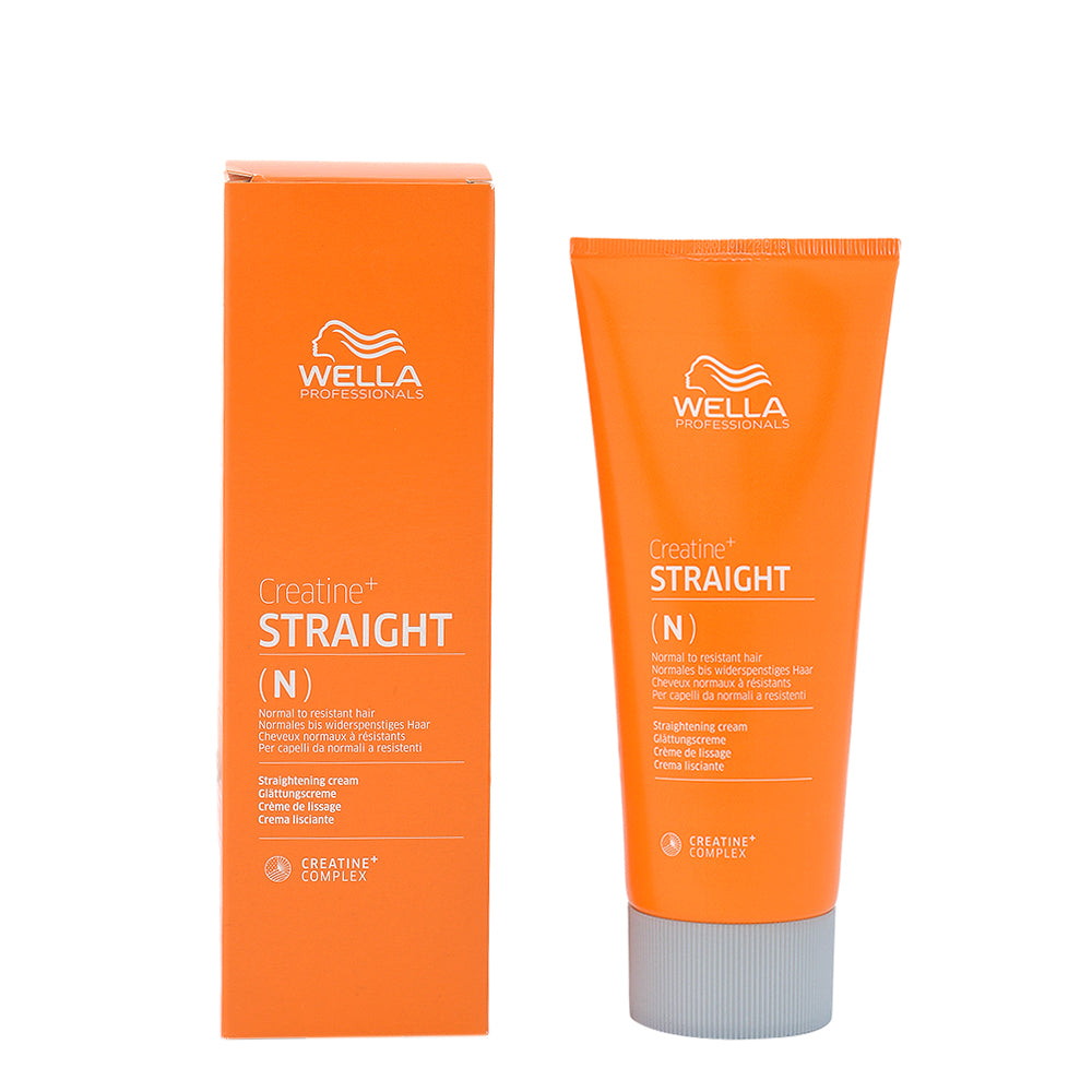 Wella Creatine+ Straight N 200ml - crema lisciante per capelli da normali a resi