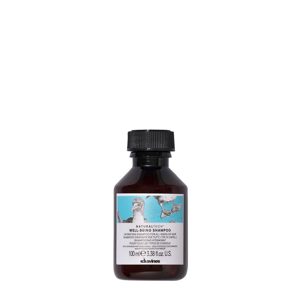 Davines Naturaltech Wellbeing Shampoo 100ml - shampoo idratante