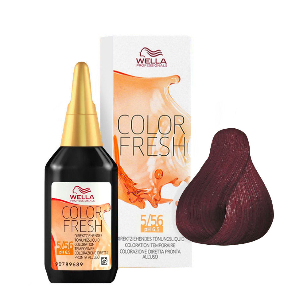 Wella Color Fresh 5/56 Castano Chiaro Mogano Violetto 75ml