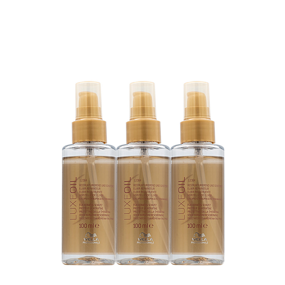 Wella SP Luxe Oil Reconstructive Elixir 100ml X3