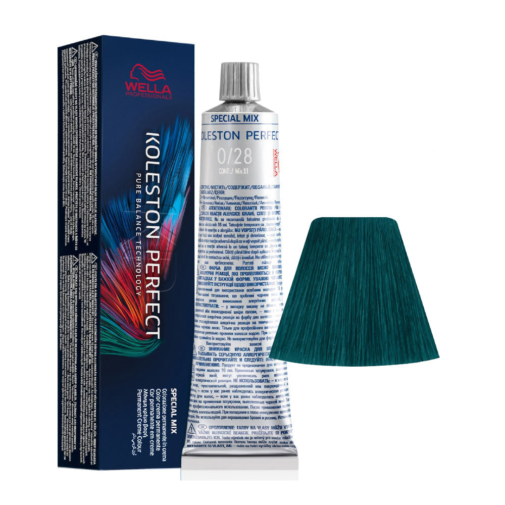 Wella Koleston Perfect Me+ Special Mix 0/28 Petrolio 60ml