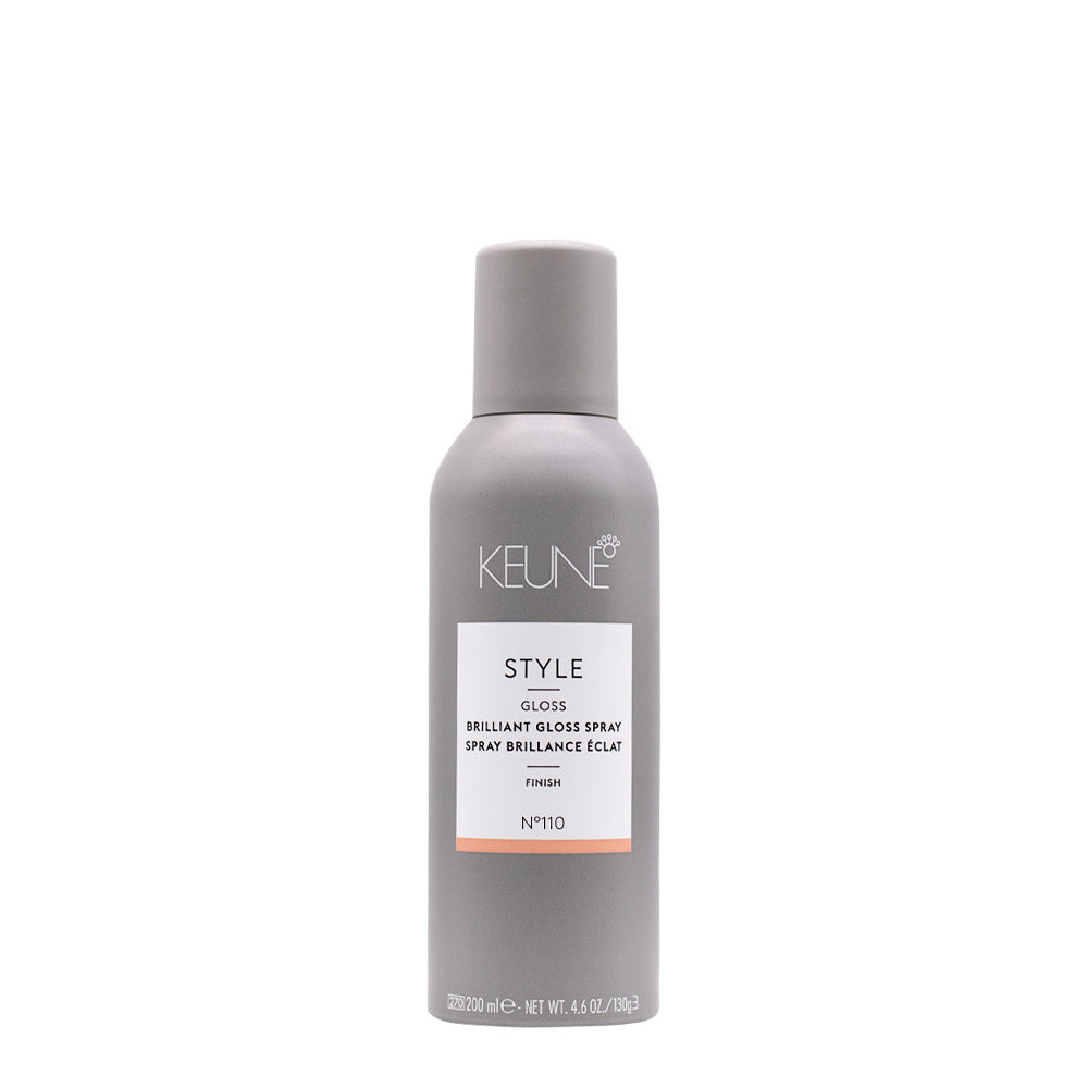 Keune Style Brilliant Gloss Spray N.110 200ml - spray lucidante