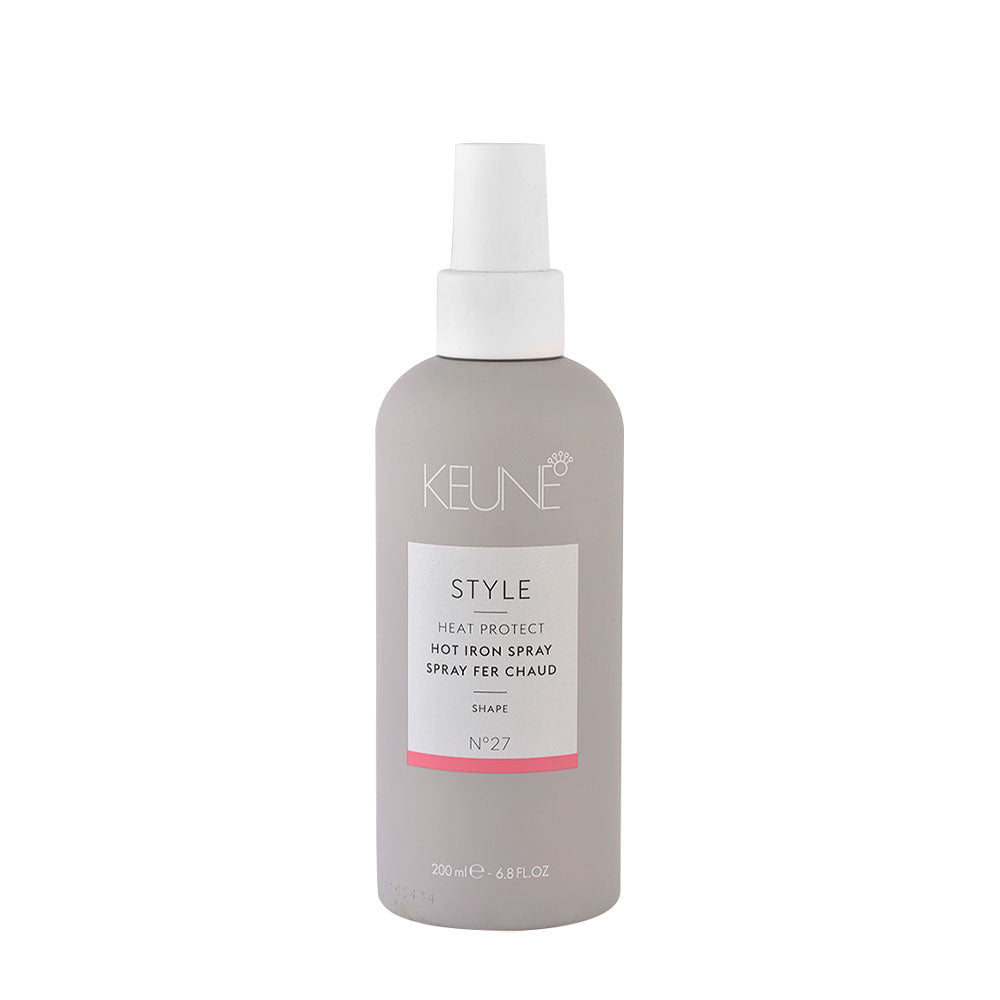 Keune Style Heat protect Hot Iron Spray N.27, 200ml - spray protezione calore per ferro