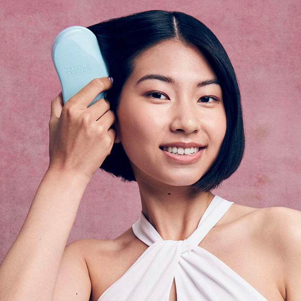 Tangle Teezer Detangling Fine & Fragile Lilac Mint - spazzola azzurra per capelli fini e fragili