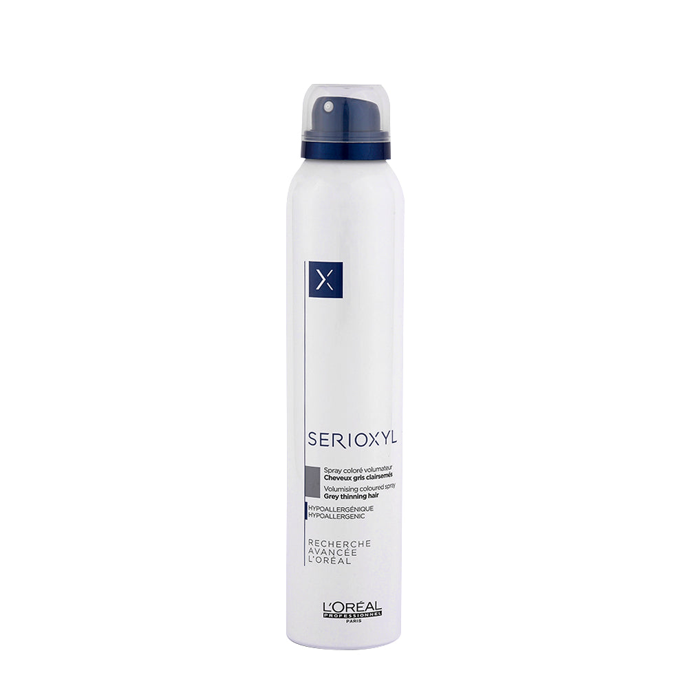 L'Oreal Serioxyl Volumising Coloured Spray Grey 200ml - spray colorato grigio volumizzante