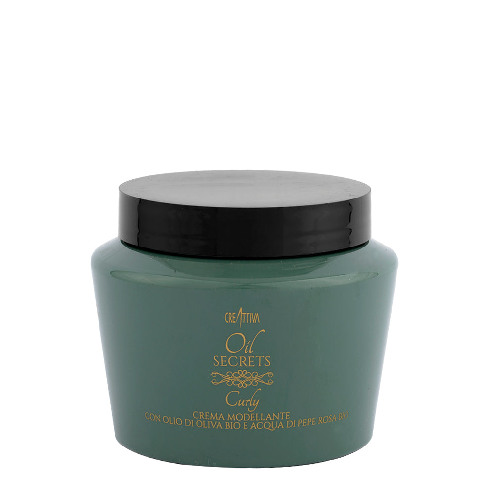 Creattiva Oil Secrets Curly Crema Modellante 500ml - maschera capelli ricci