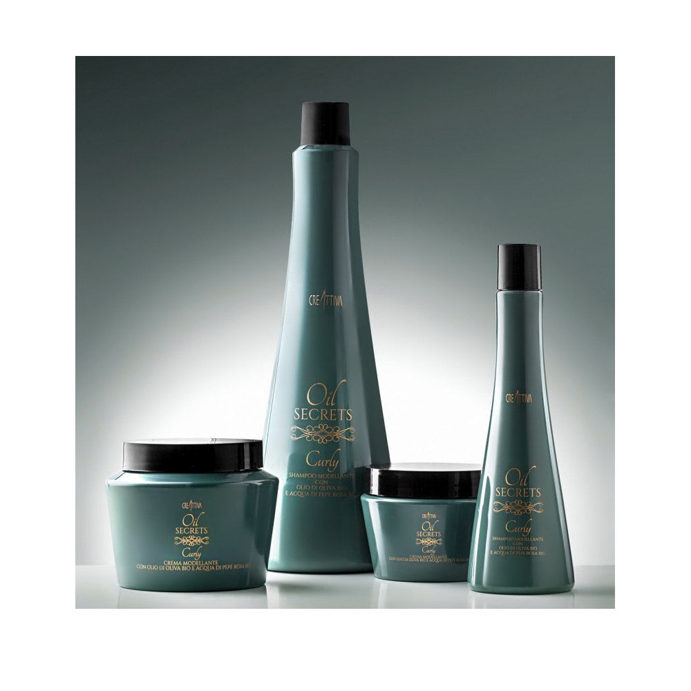 Creattiva Oil Secrets Curly Crema Modellante 500ml - maschera capelli ricci