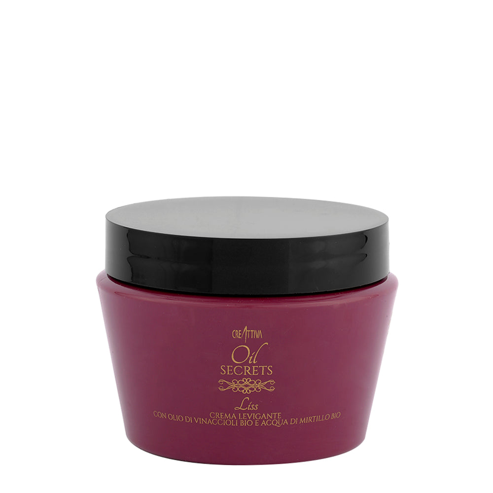 Creattiva Oil Secrets Liss Crema Levigante 250ml - maschera anticrespo