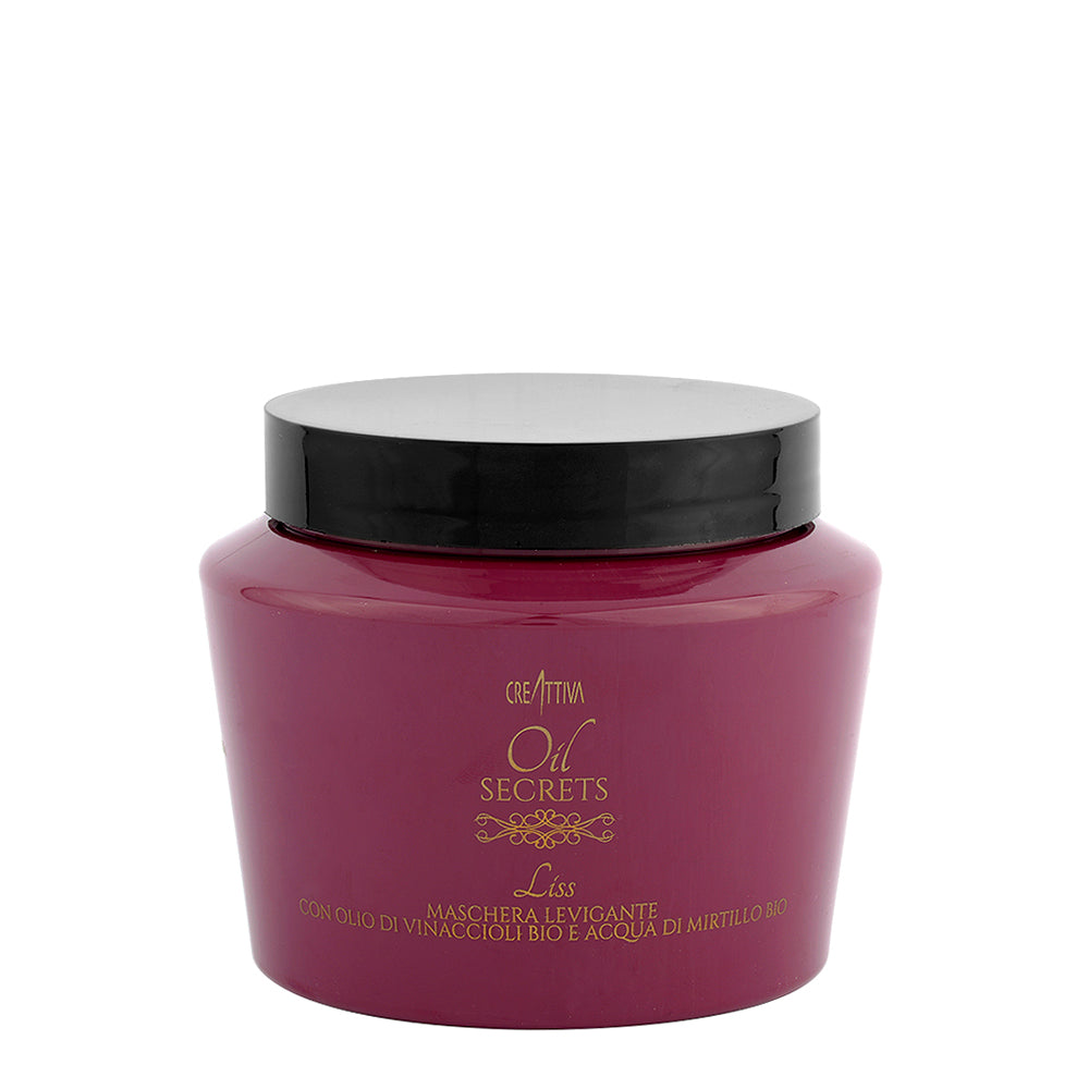 Creattiva Oil Secrets Liss Crema Levigante 500ml - maschera anticrespo