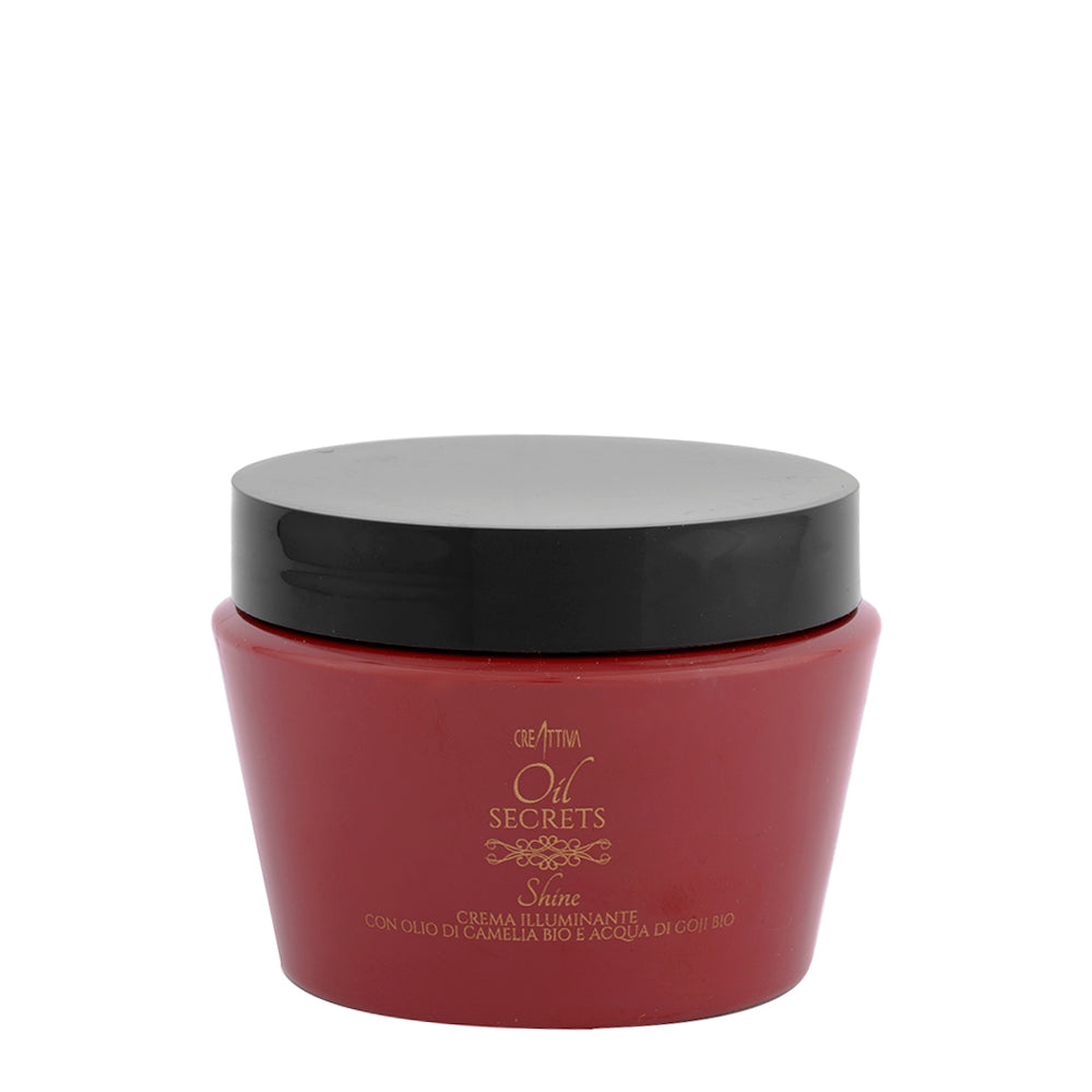 Creattiva Oil Secrets Shine Crema Illuminante 250ml - Maschera Lucidante