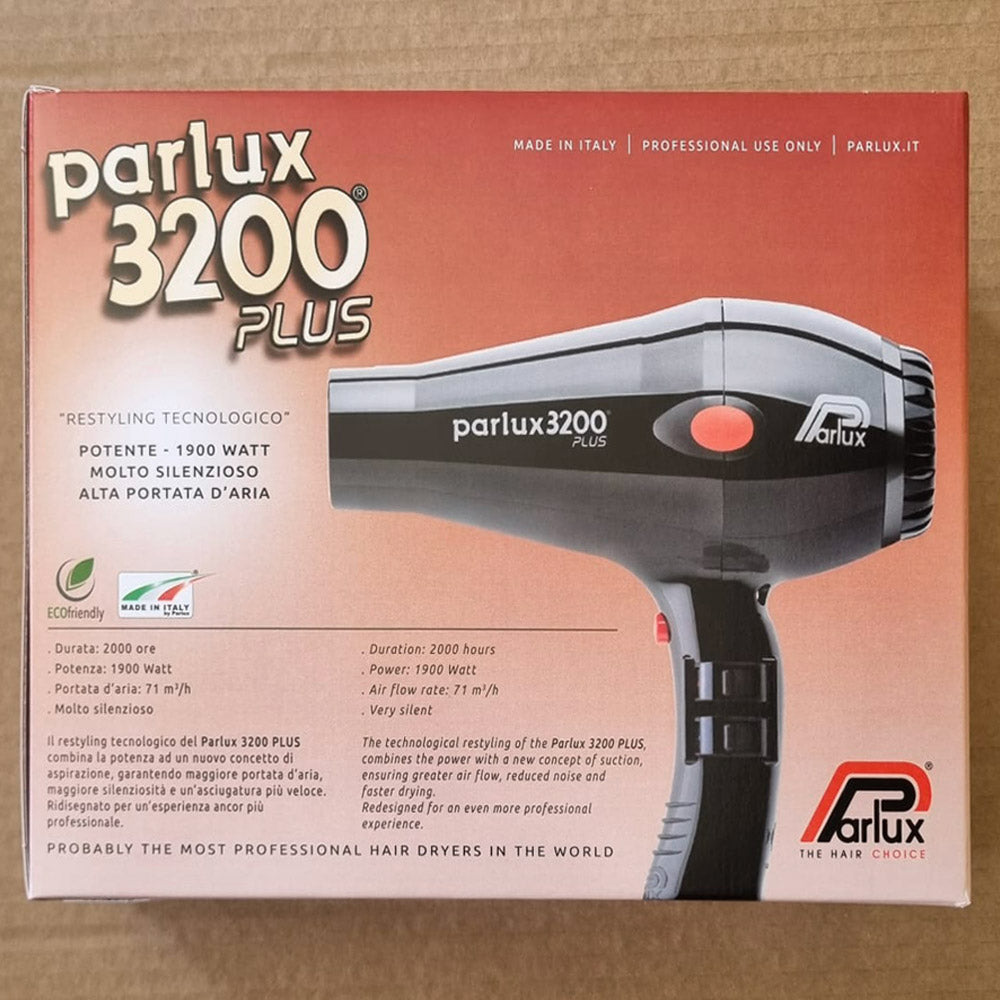 Parlux 3200 Plus - Asciugacapelli Argento