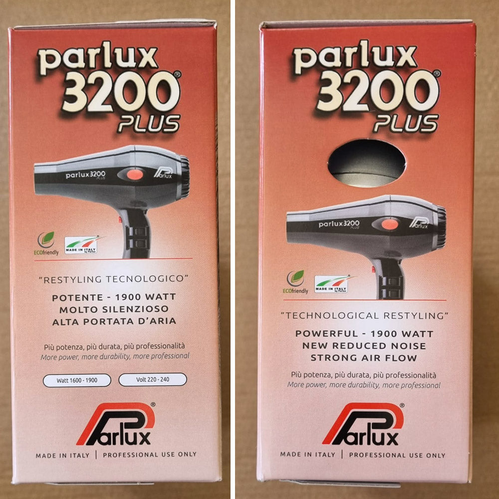 Parlux 3200 Plus - Asciugacapelli Argento