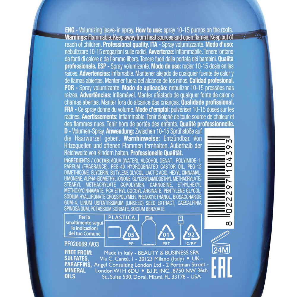 Alfaparf Milano Semi Di Lino Volume Volumizing Spray 125ml - spray volumizzante