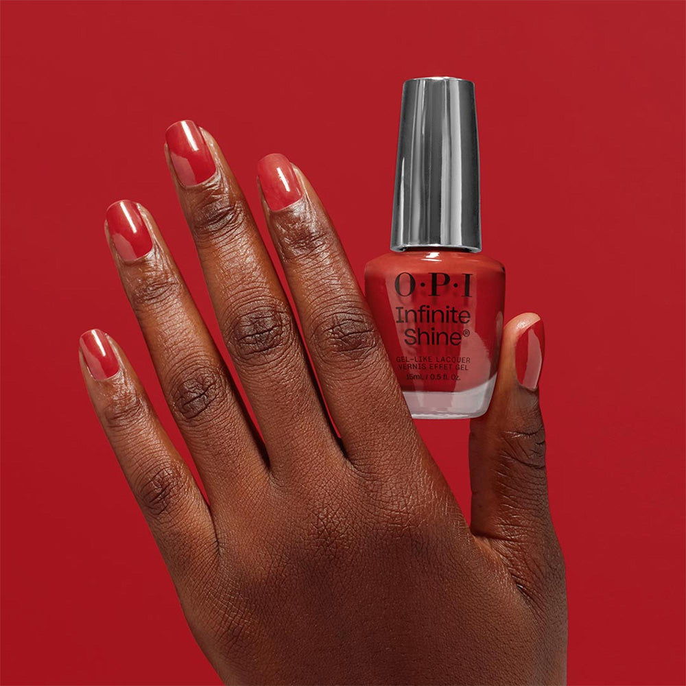 OPI  Infinite Shine ISLN25 Big Apple Red 15ml - smalto a lunga durata