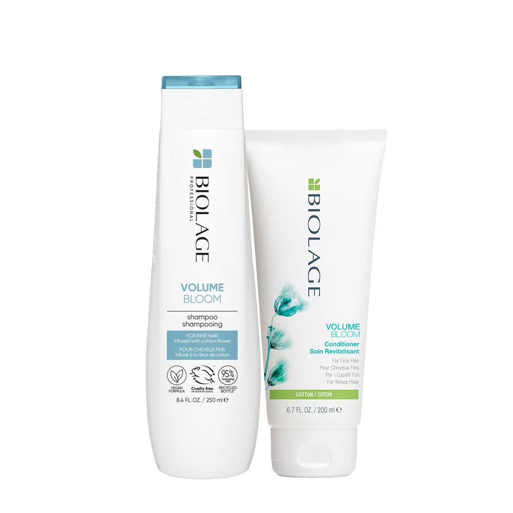 Biolage Volumebloom Shampoo 250ml e Conditioner 200ml - Shampoo e Balsamo capelli fini
