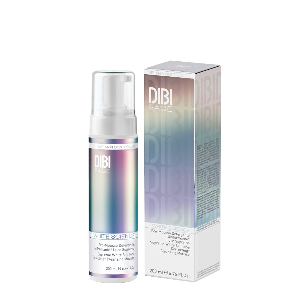 Dibi Milano White Science Eco-Mousse Detergente Uniformante Luce Suprema 200ml