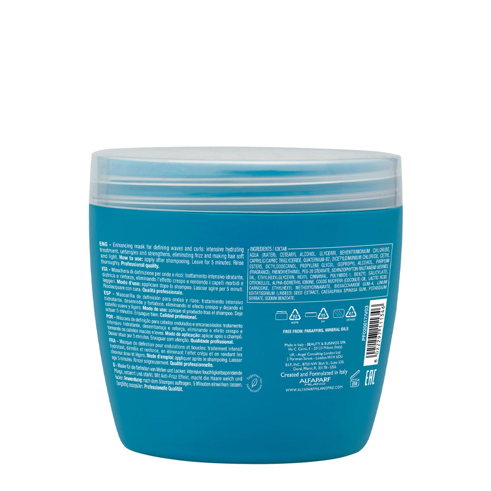 Alfaparf Milano Semi di Lino Curls Enhancing 500ml - maschera definizione ricci
