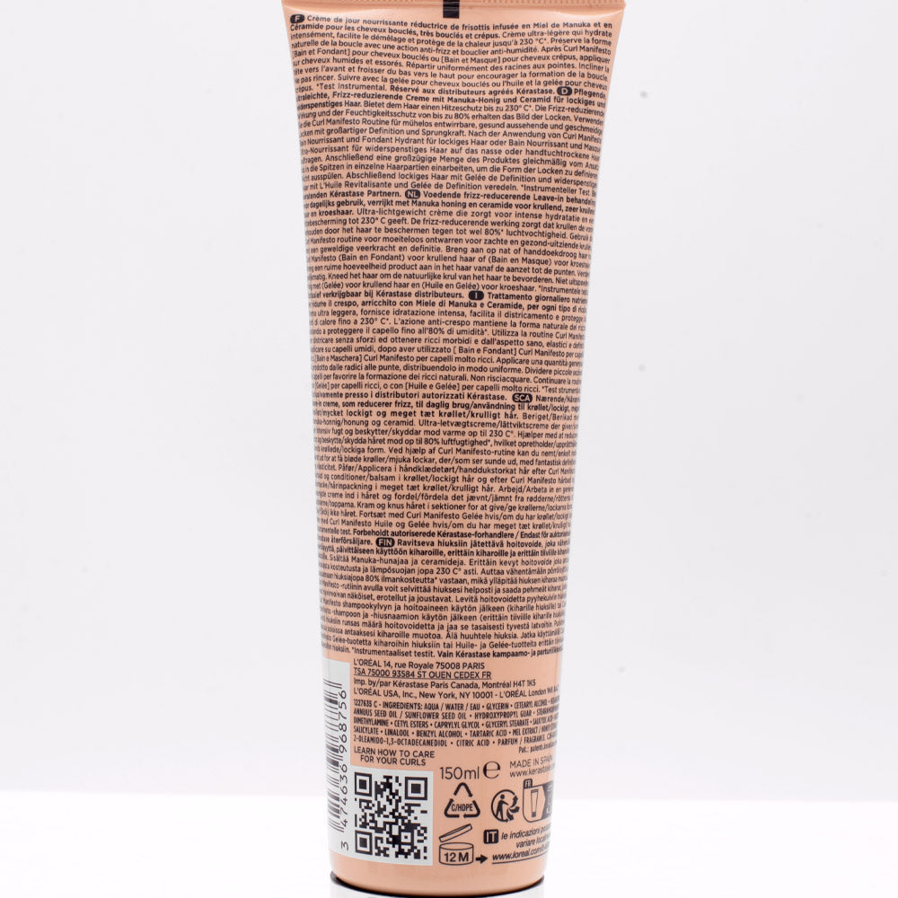 Kerastase Curl Manifesto Crème de Jour Fondamentale 150ml - crema anticrespo per capelli ricci