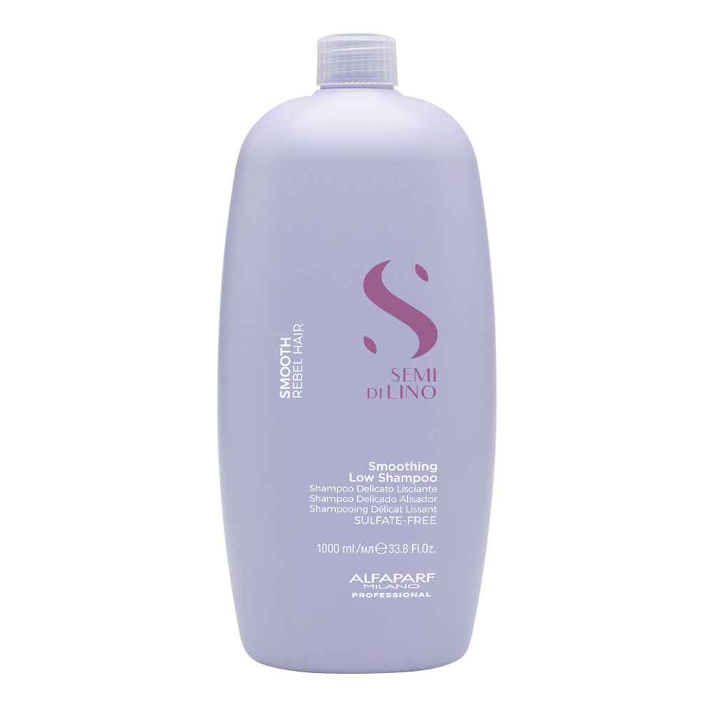 Alfaparf Milano Semi di Lino Smooth Smoothing Low Shampoo 1000ml - shampoo