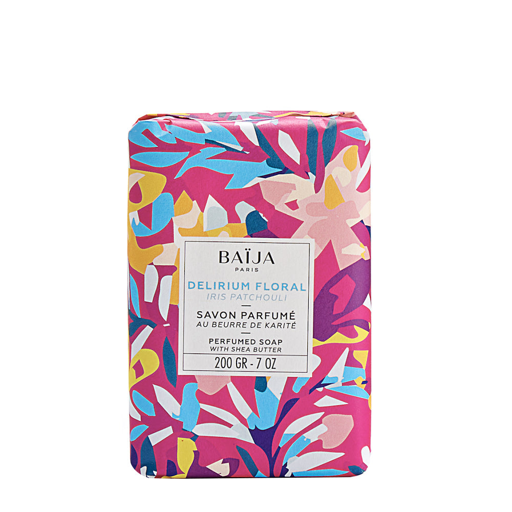 Baija Paris Delirium Floral Perfumed Soap Iris Patchouli 200gr