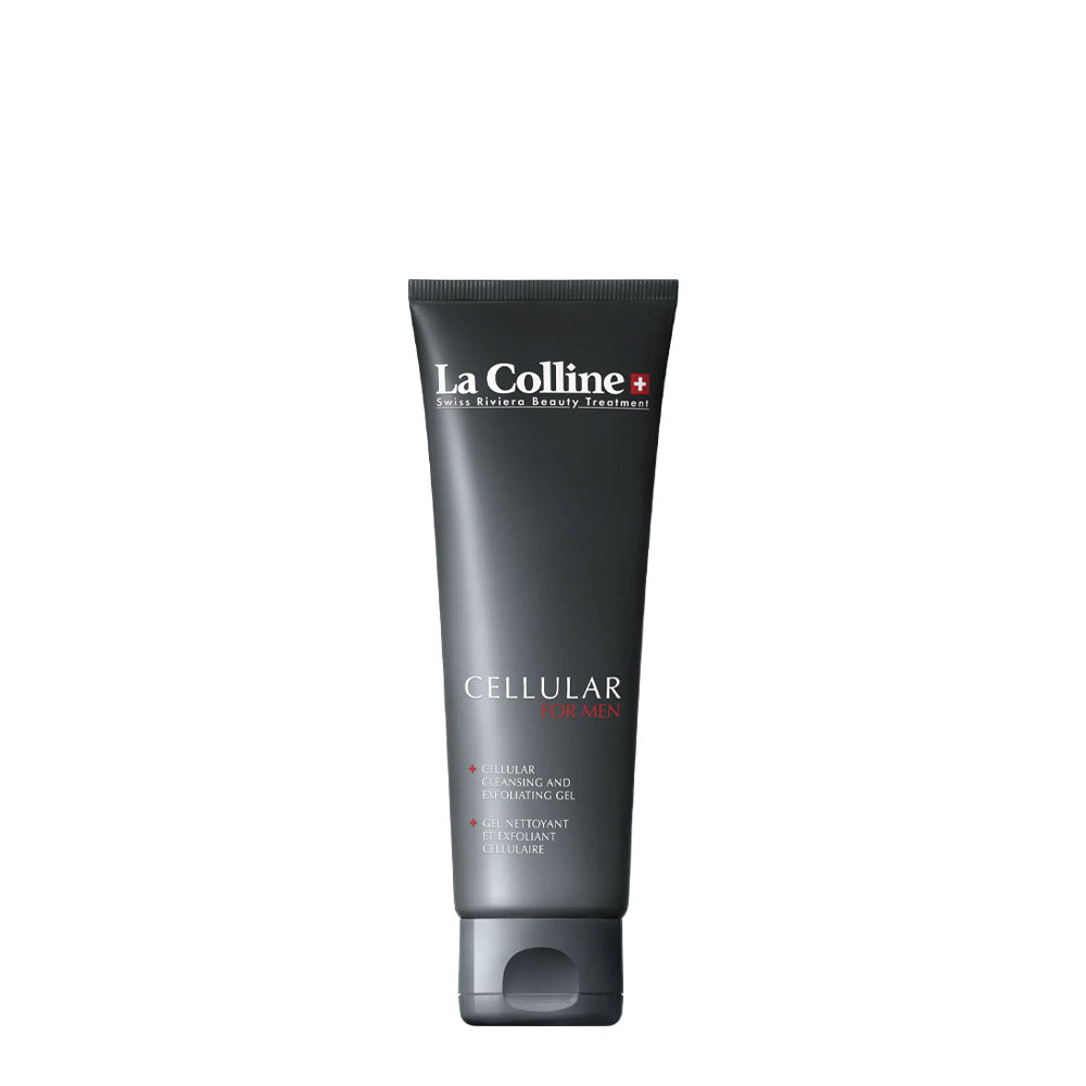 La Colline Cellular for Men Cellular Cleansing & Exfoliating Gel 125ml - gel detergente 2 in 1