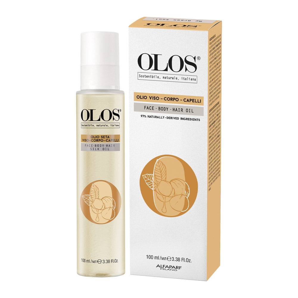 Olos Mondo Nutriente Olio di Seta Viso Corpo Capelli 100ml