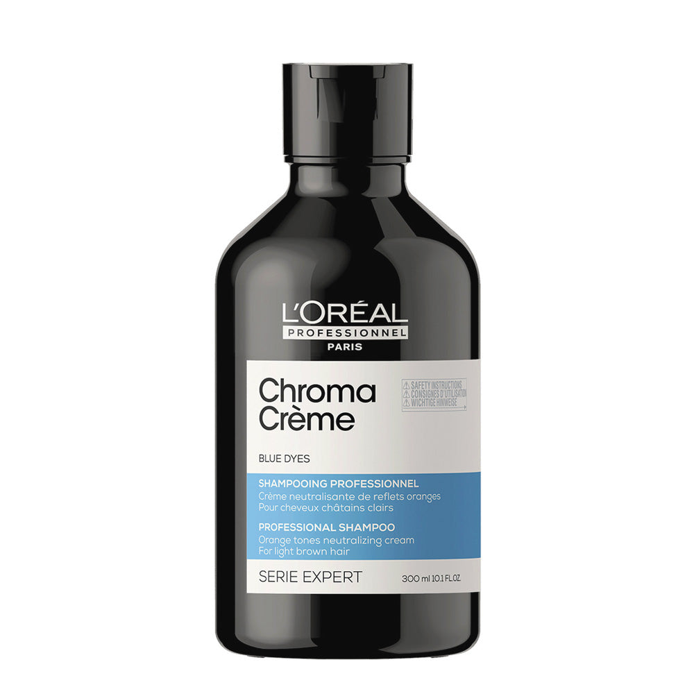 L'Oréal Professionnel Chroma Creme Ash Shampoo 300ml - shampoo per capelli castano da chiaro a medio