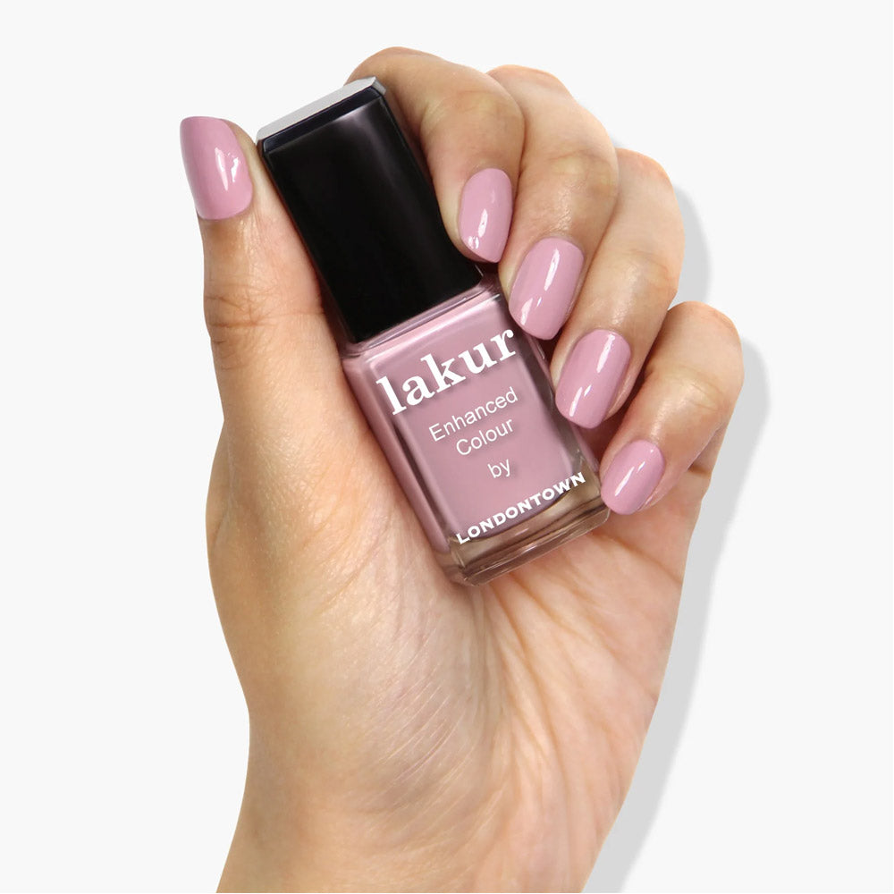 Londontown Lakur Nail Lacquer Berry Nude 12ml - smalto vegano