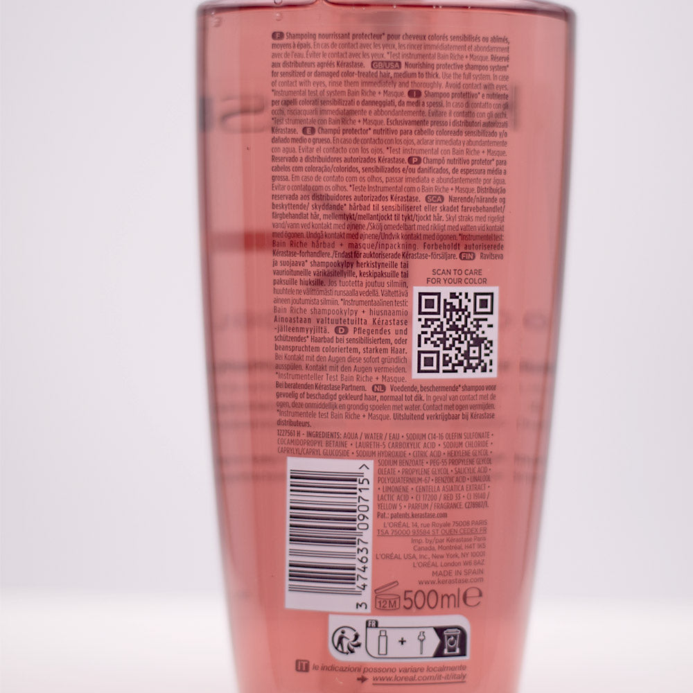 Kerastase Chroma Absolu Bain Riche Chroma Shampoo 500ml x 2