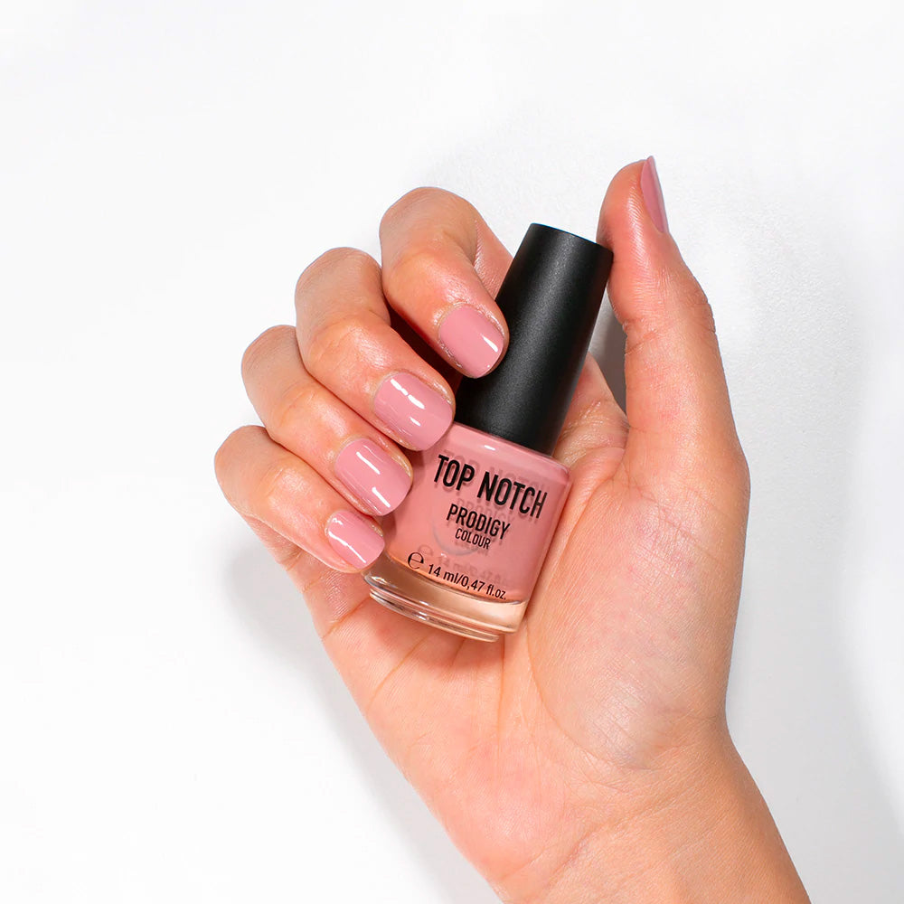 Mesauda Top Notch Prodigy Nail Colour 203 Iced Coffee 14ml - smalto