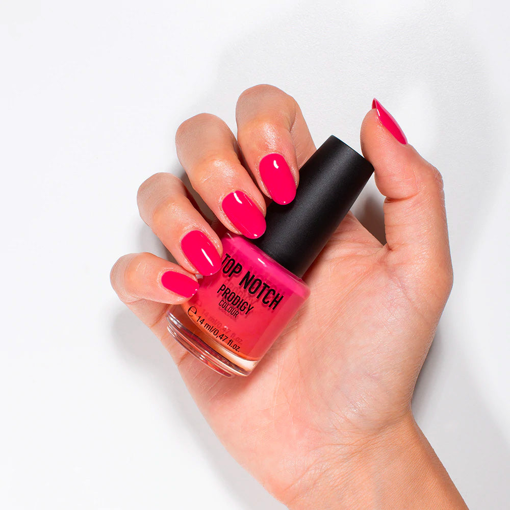 Mesauda Top Notch Prodigy Nail Colour 222 Geranium 14ml - smalto