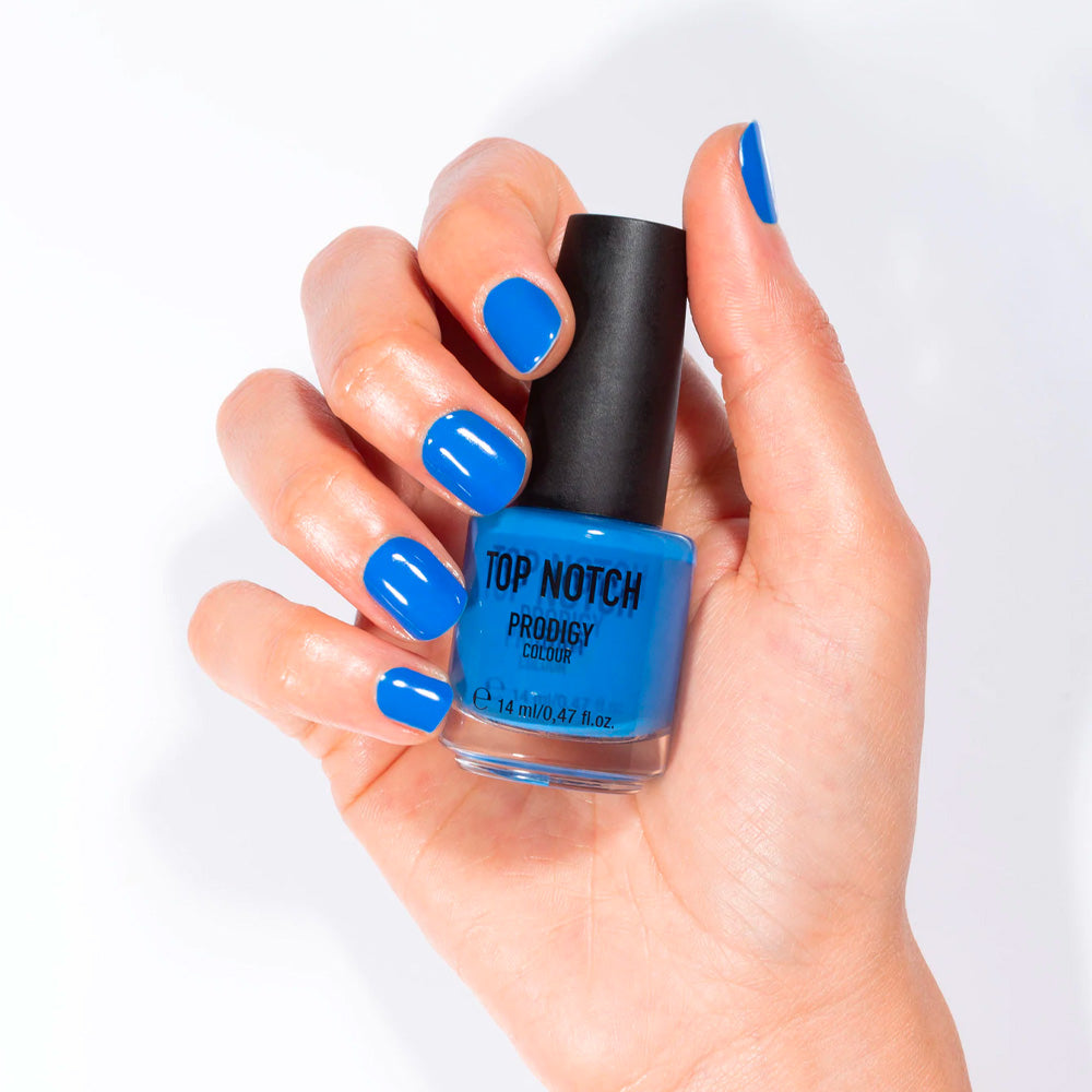 Mesauda Top Notch Prodigy Nail Colour 255 Blue Dome 14ml - smalto