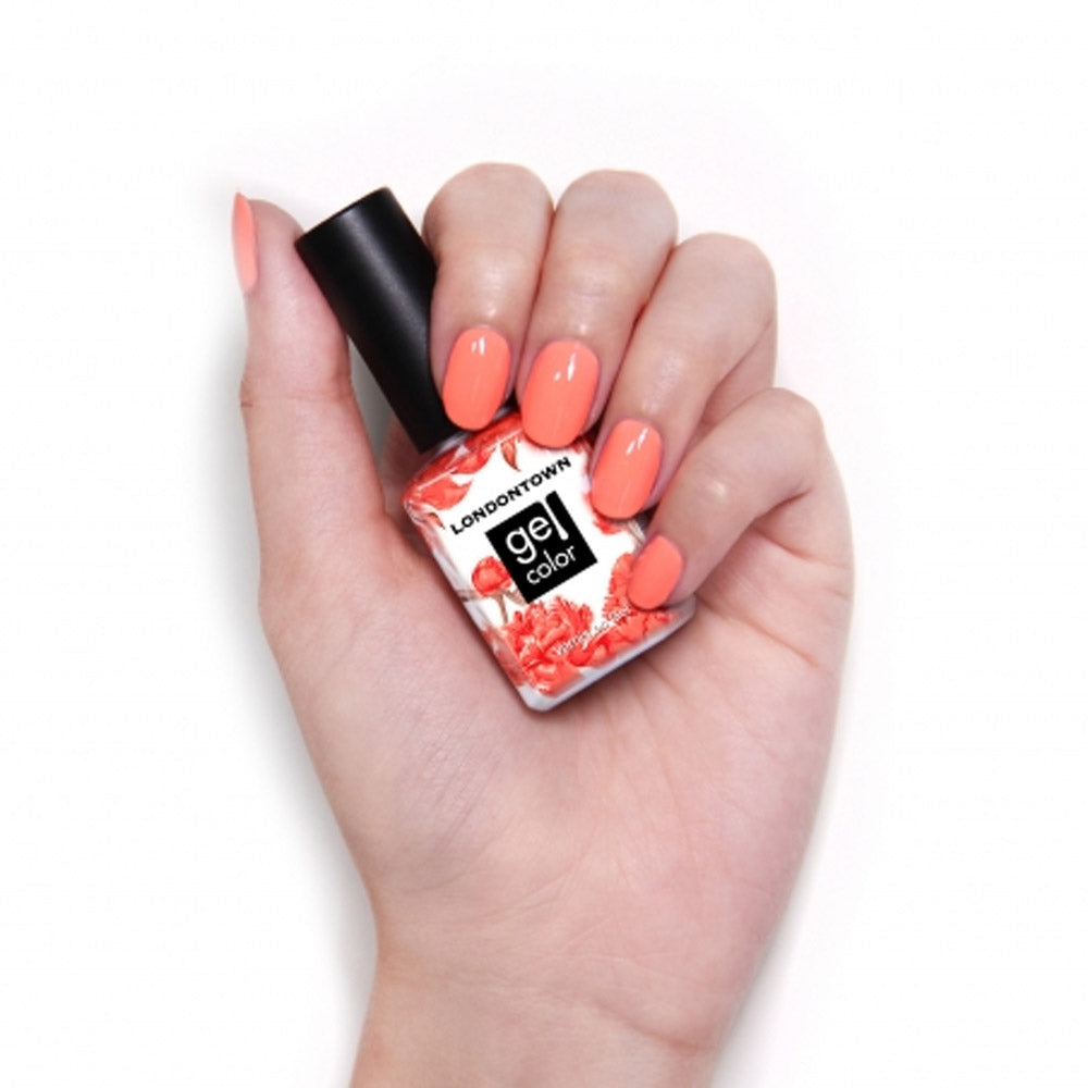 Londontown Gel Color Flashback 12ml - smalto semipermanente arancione acceso