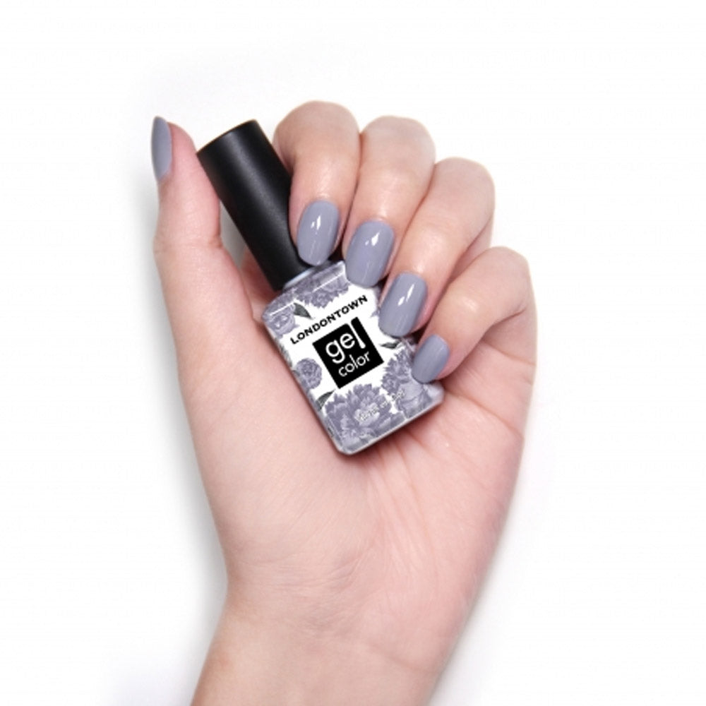 Londontown Gel Color Silver Birch 12ml - smalto semipermanente grigio chiaro